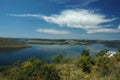 Landscape of river Dniestr,Ukraine Royalty Free Stock Photo
