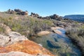 Landscape on the Riverside Arch Hiking Trail near in Clanwilliam