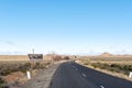 Landscape on road R63 between Victoria West and Loxton Royalty Free Stock Photo