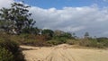 Landscape roads tree cloud infrastructure