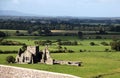 Landscape from Rock of Cashel, Ireland Royalty Free Stock Photo