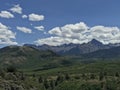 Colorado - Million Dollar Highway - Rocky Mountains Royalty Free Stock Photo