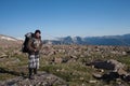 Rocky Mountains National Park, hiker
