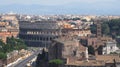 Landscape of Rome with the Coliseo