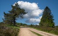 Landscape of Rothaar Mountains, Sauerland, Germany Royalty Free Stock Photo