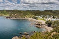 Landscape from Russell near Paihia, Bay of Islands, New Zealand Royalty Free Stock Photo