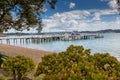 Landscape from Russell near Paihia, Bay of Islands, New Zealand Royalty Free Stock Photo