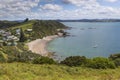 Landscape from Russell near Paihia, Bay of Islands, New Zealand Royalty Free Stock Photo
