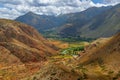 Urubamba River, Sacred Valley of the Inca, Peru Royalty Free Stock Photo