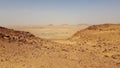 Landscape of sahara algeria Royalty Free Stock Photo