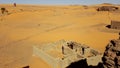 Landscape of sahara algeria Royalty Free Stock Photo