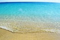 Landscape of Saint Prokopios beach Naxos Greece