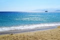 Saint Prokopios beach at Naxos island Cyclades Greece