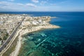 Landscape with Saint Thomas Bay in Marsaskala, Malta