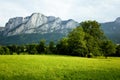 Landscape in Salzkammergut Royalty Free Stock Photo