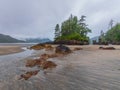 Landscape of San Josef Bay, Cape Scott Provincial Park, British Columbia, Canada