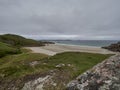 Sango sands at the northern coast of Scotland