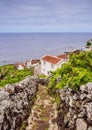 Landscape of Santa Maria Island, Azores Royalty Free Stock Photo