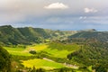 Landscape in Sao Miguel en Azores, Potugal Royalty Free Stock Photo