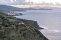 Landscape in Sao Miguel en Azores, Potugal Royalty Free Stock Photo