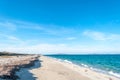 Landscape of sardinian beach in summer Royalty Free Stock Photo