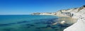 Landscape of Scala dei Turchi- Sicily Royalty Free Stock Photo