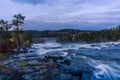 Pite river in Sweden Royalty Free Stock Photo