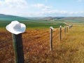 Landscape scenery in Canadian prairie, Alberta, Canada