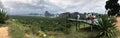 Landscape and scenery visible from Samet Nangshe in Phang Nga Province, Thailand.