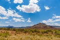 Landscape scenery at the Zion National Park, beautiful colors of rock formation in Utah - USA Royalty Free Stock Photo