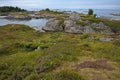 Landscape on the scenic route Atlanterhavsvegen in Norway Royalty Free Stock Photo