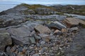 Landscape on the scenic route Atlanterhavsvegen in Norway Royalty Free Stock Photo