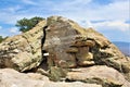 Windy Point Vista, Mount Lemmon, Santa Catalina Mountains, Lincoln National Forest, Tucson, Arizona, United States Royalty Free Stock Photo