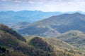 Landscape scenic views at pisgah national forest Royalty Free Stock Photo