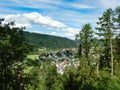 Landscape about Schiltach, Black Forest Germany Royalty Free Stock Photo