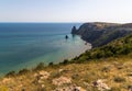 Landscape of the sea coast in a Crimea. Fiolent headland