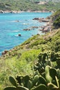 Landscape with Sea, Stones and Coast of Santa Teresa di Gallura in North Sardinia