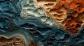 landscape seafloor reliefs abstract