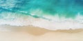 Landscape seascape summer vacation holiday waves surf travel tropical sea background panorama - Turquoise ocean sand beach,