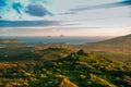 Landscape seascape sunrise morning sunlight Valentia Island Cromwell Point Lighthouse Portmagee Ring ok Kerry Ireland