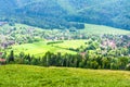 The landscape seen from GubaÃâÃÂ³wka in Poland in the summer season.