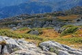 Early September in Rila mountains Royalty Free Stock Photo