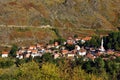 Landscape - Shar mountain village in autumn Royalty Free Stock Photo