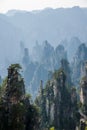 Landscape of Shendang Bay in Zhangjiajie National Forest Park,