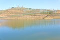 Lake and glass slipway