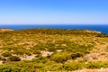 Landscape the shore at Buggerru especially Planu Sartu and the r