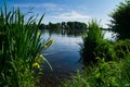 landscape shot from the banks of the Dove-Elbe by day