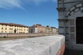 Landscape shot of buildings in santa maria della spina pisa italy Royalty Free Stock Photo