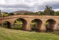 Landscape shot of Richmond Bridge in Richmond, Tasmania, Australia Royalty Free Stock Photo