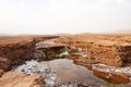 Landscape of Shur River in Lut desert , Kerman , Iran